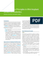 Biomechanics Principles in Mini-Implant Driven Orthodontic
