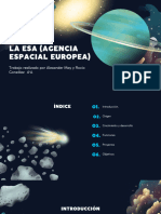 Presentación Propuesta Proyecto Espacio Planetas Azul