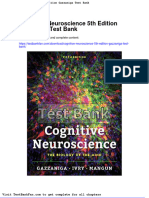 Cognitive Neuroscience 5th Edition Gazzaniga Test Bank