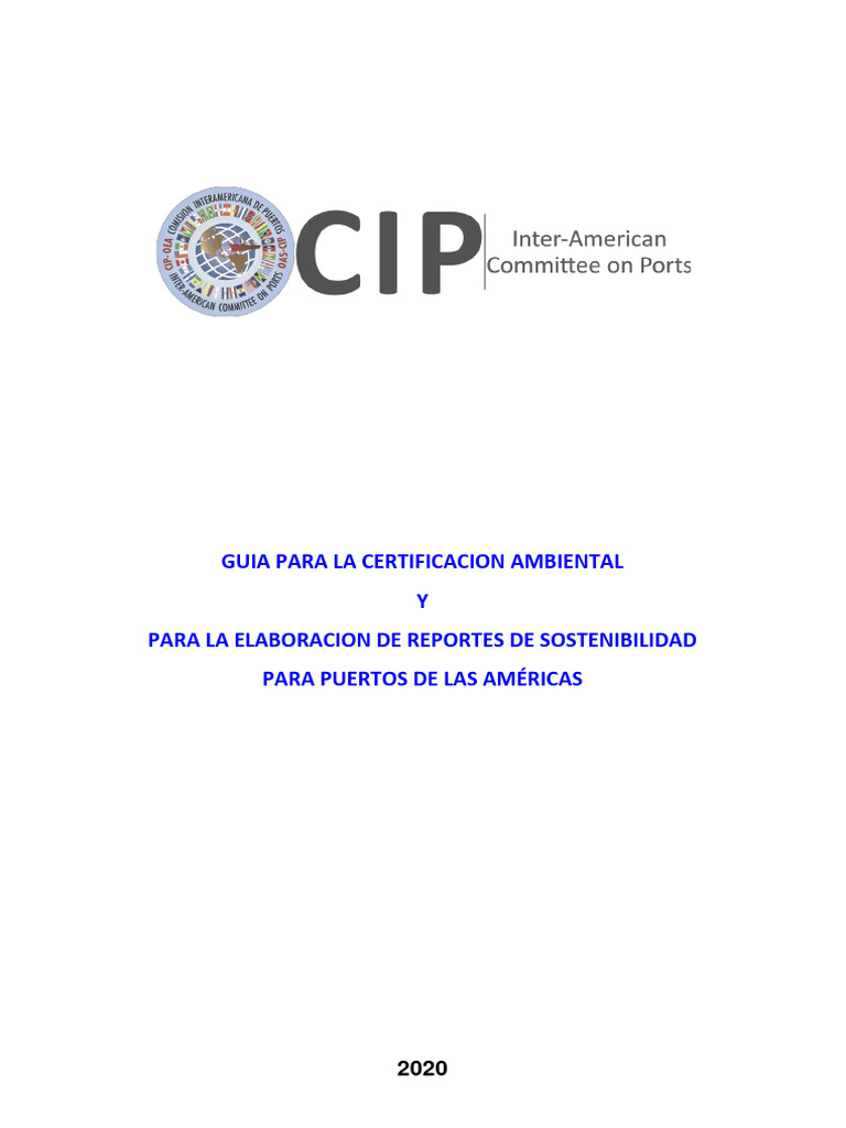 ESP Guía Verde CIP OEA Copy 2 | PDF | Entorno natural | Agua