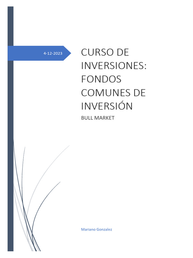 Fondos Comunes de Inversión Explicados | PDF