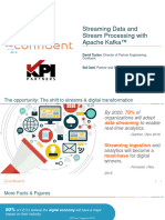 Streaming Data and Stream Processing With Apache Kafka ™: David Tucker, Director of Partner Engineering