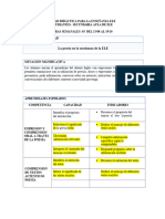 Unidad Didactica Sobre Enseñanza de La ELE