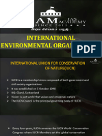 International Environmental Organisations 2024