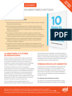 10 Steps To Successful Mentoring Book Summary Spanish