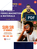 Dia para Ferro Magnetism and Material