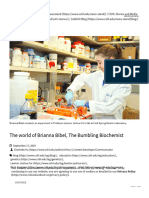 The World of Brianna Bibel, The Bumbling Biochemist - Cold Spring Harbor Laboratory