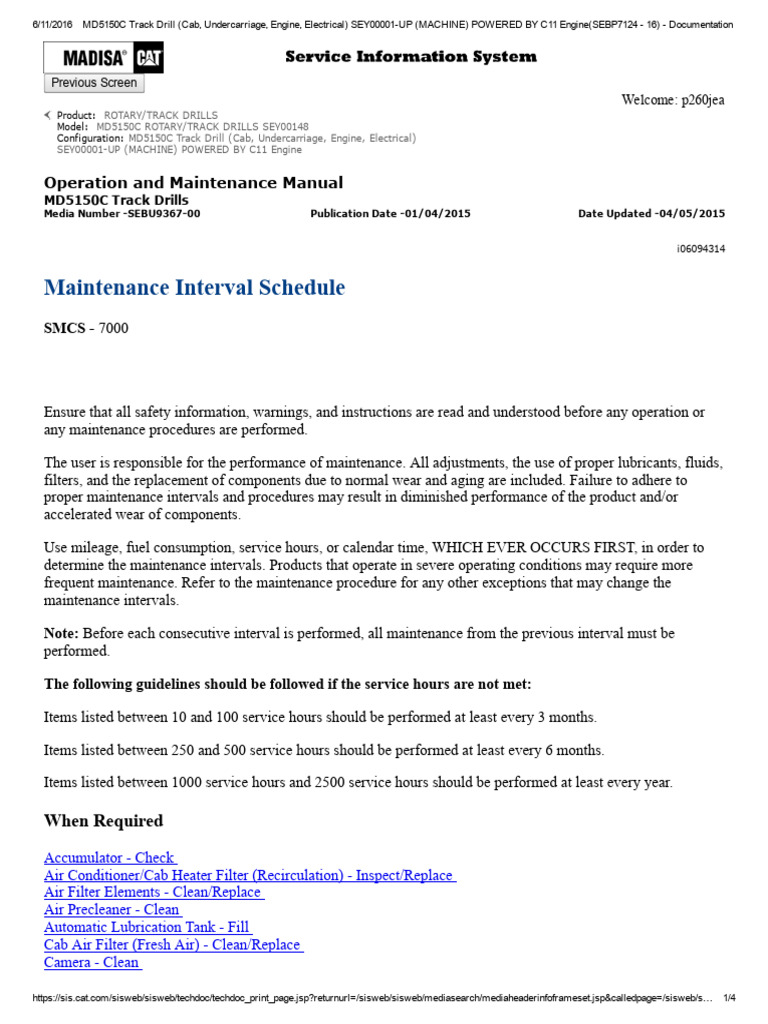 maintenance-interval-schedule-pdf-oil-drill