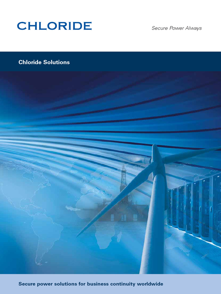 Catalog Chloride2009 | PDF | Computer Network | Reliability Engineering