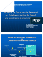 Analisis Dotacion Personal Establecimientos Salud-Carlos Rosales