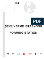 Şeki̇lverme İstasyonu - Forming Station