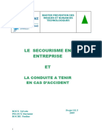 Travail Encadre D Etudiant Le Secourisme en Entreprise Et La Conduite A Tenir en Cas D Accident