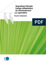 Integrating CC Adaptation Into Development Co-Op - OECD Policy Guidance