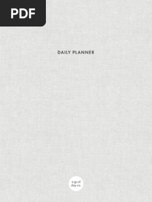 ADHD Planner Printable - Letter