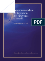 French - Worldwide Training - Patriarchs 2005