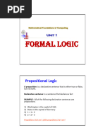 Chapter 1 - Formal Logic