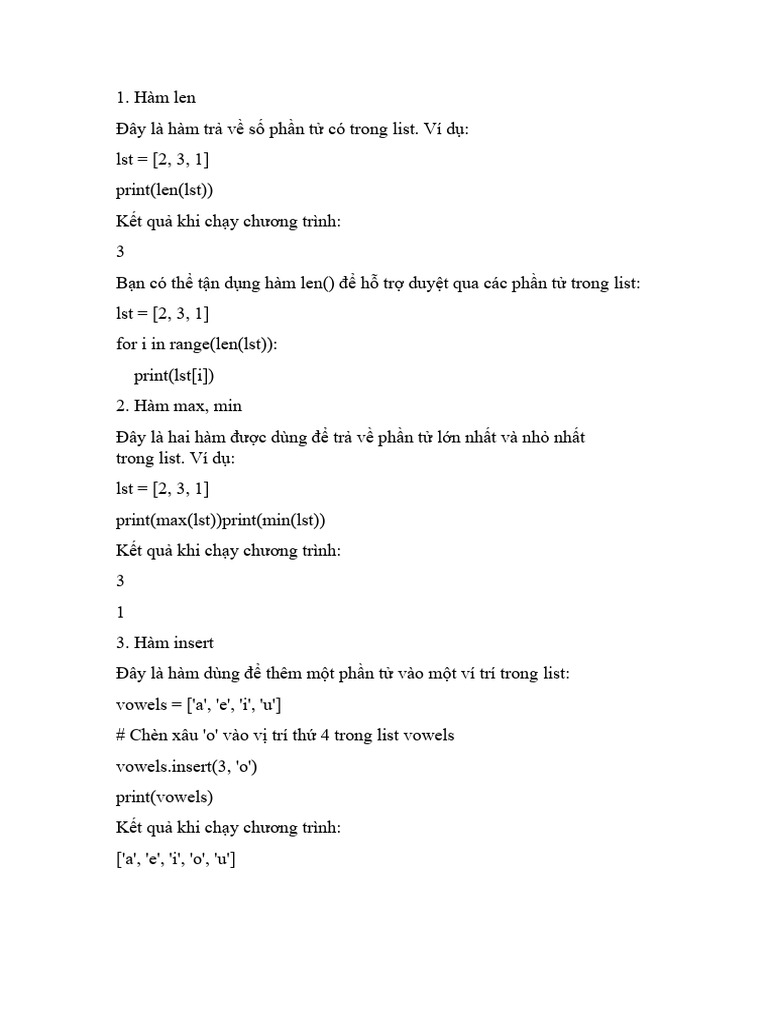 Ham Python | PDF
