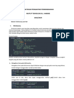 Week 10.2 - Praktikum Dictionaries Dan Sets