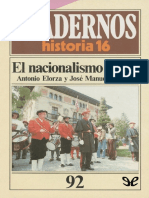 El Nacionalismo Vasco