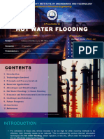 Hot Water Flooding: Department of Petroleum Engineering