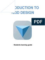 123D Design Students Learning Guide