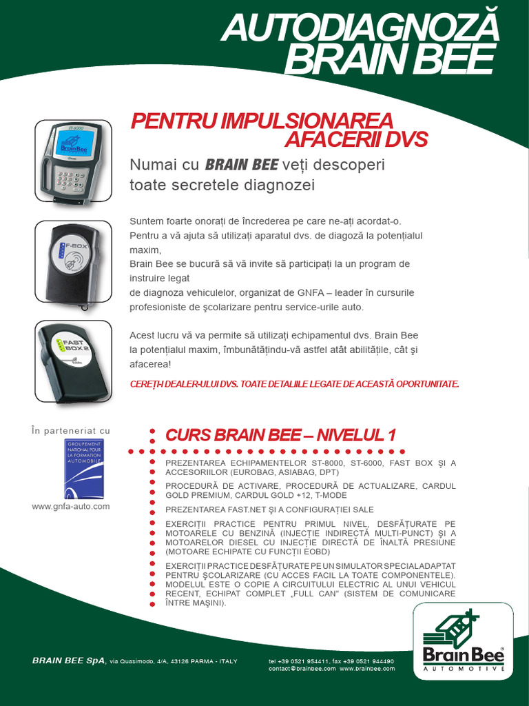 GNFA RO (Brain Bee-Diagnoza) | PDF