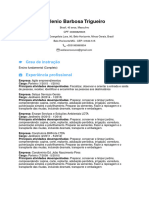 Edlenio Barbosa Trigueiro: Grau de Instrução