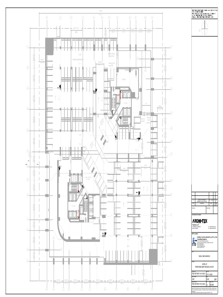 Double Heighted Apt Lobby FE-04: Consulting Engineers Fahim, Nanji ...