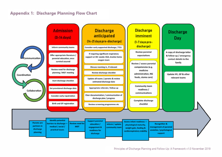 Discharge Planning Flow Chart | PDF