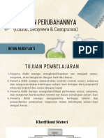 Materi Zat Dan Perubahannya (Unsur, Senyawa & Campuran)