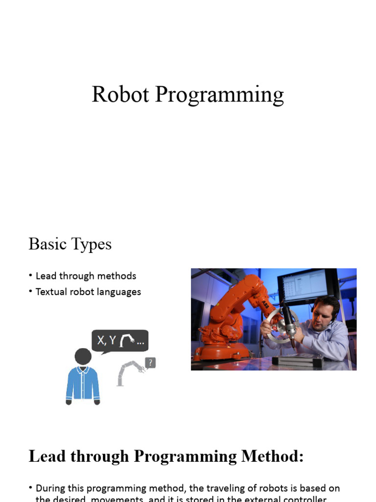 Unit 4 Robot Programming | PDF | Computer Programming | Robot