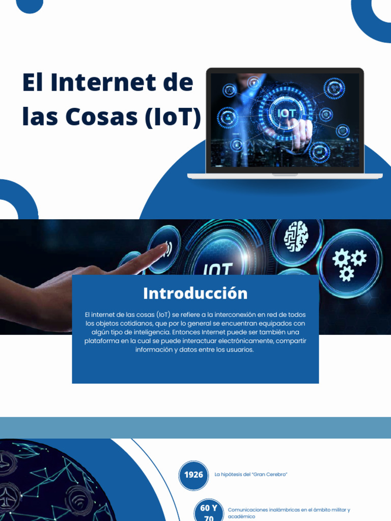 Historia y Evolución del IoT | PDF | Internet de las Cosas | Internet