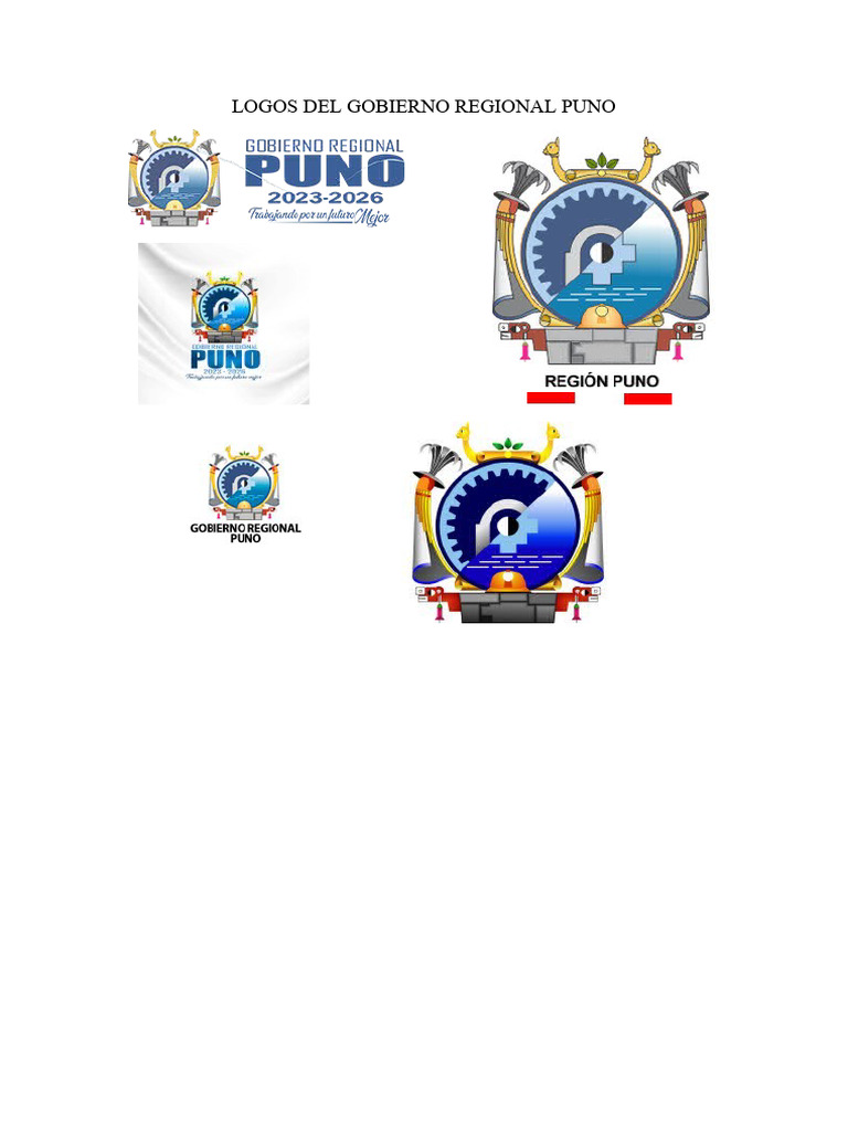 Logos Del Gobierno Regional Puno | PDF