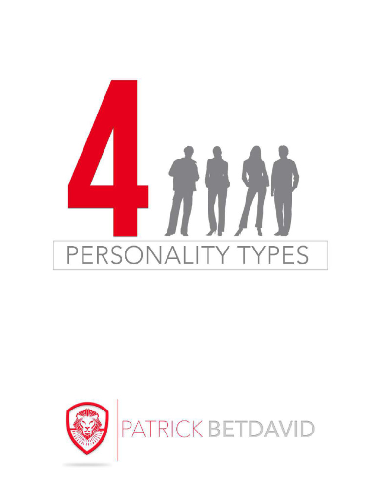 4 Personality Types Author Patrick Betdavid | PDF