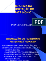 1 - A Tributação Do Património (2020