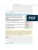 Examen Procesos de Resolucion Transformacion de Conflictos