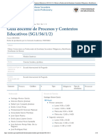 Guía Docente de Procesos y Contextos Educativos (SG1/56/1/2)
