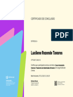 Lucilene Rezende Tavares: Certificado de Conclusão