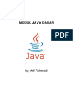Modul Java Dasar - Arif Rohmadi