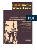 52186863 Convergencias e Tensoes No Campo Da Formacao e Do Trabalho Docente