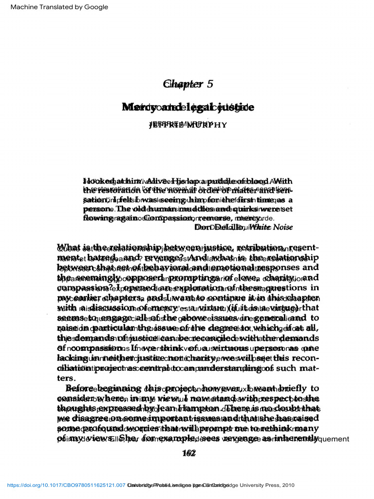 Miséricorde et justice : enjeux moraux | PDF | Justice | Crime et violence