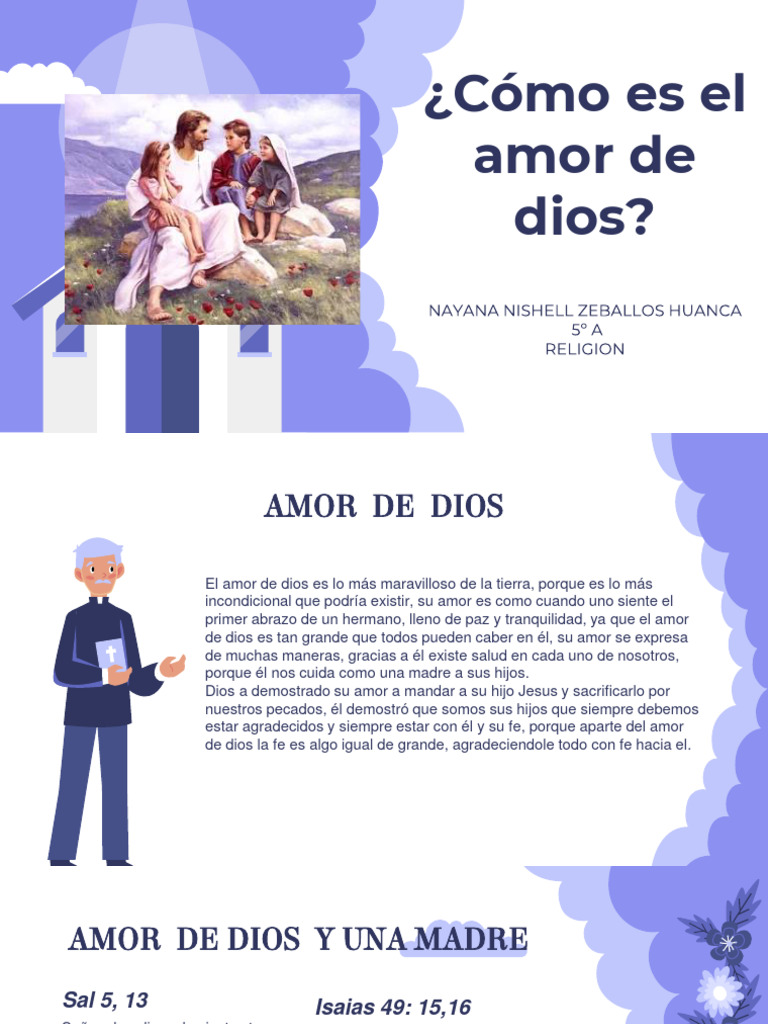 El Incondicional Amor de Dios | PDF | Amor | Pecado