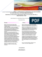Analisis Bibliométrico IE 2001 - 2021