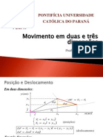 Capítulo 4 - movimento em 2 e 3 dimensões