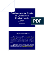 Slide 02. Fundamentos de GEstão Da Qualidade e Produtividade