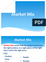 Lect 3 - Market Mix