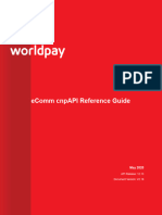 Worldpay Ecomm cnpAPI Reference Guide APIV12.13 V2.18
