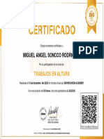 Trabajos en Altura-Certificado 11065-1