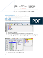 Premiers Pas en Programmation Assembleur 8086: 1. Débuter Avec Emu8086