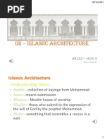 02 Ar152 Hoa 3 - Islamic Architecture Part 1